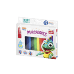 MARCADOR SCRIBE X 12 PUNTA GRUESOS