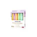 RESALTADOR INCOLORS x 6 PASTEL