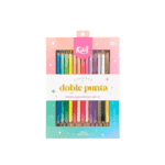 COLOR KIUT X 13 DOBLE PUNTA