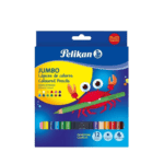 COLOR PELIKAN X 12 JUMBO TRIANGULARES