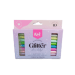 MARCADOR KIUT GLITTER X 10