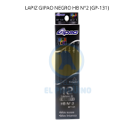LAPIZ GIPAO NEGRO HB N°2 X-UNIDAD.
