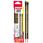 LAPIZ OFFI-ESCO TRIANGULAR NEGRO N°2 HB (OE-150) X-UNIDAD