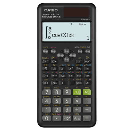 CALCULADORA CASIO 417 FUNCIONES CIENTIFICA (FX-991LA PLUS)