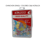 CHINCHON DINGLI COLORES CAJA ACRILICA