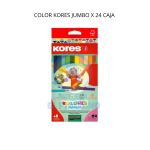 COLOR KORES JUMBO X 24 CAJA