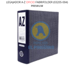 LEGAJADOR A-Z OFICIO FABRIFOLDER - OPCIONES Y FORMAS