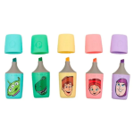 RESALTADOR PRIMAVERA MINI X 5 PASTEL MOTIVO TOY STORY