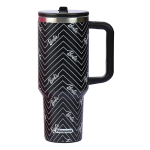 TERMO METALICO CON AGARRE PRIMAVERA BARBIE 1.2 LITROS 4551 NEGRO